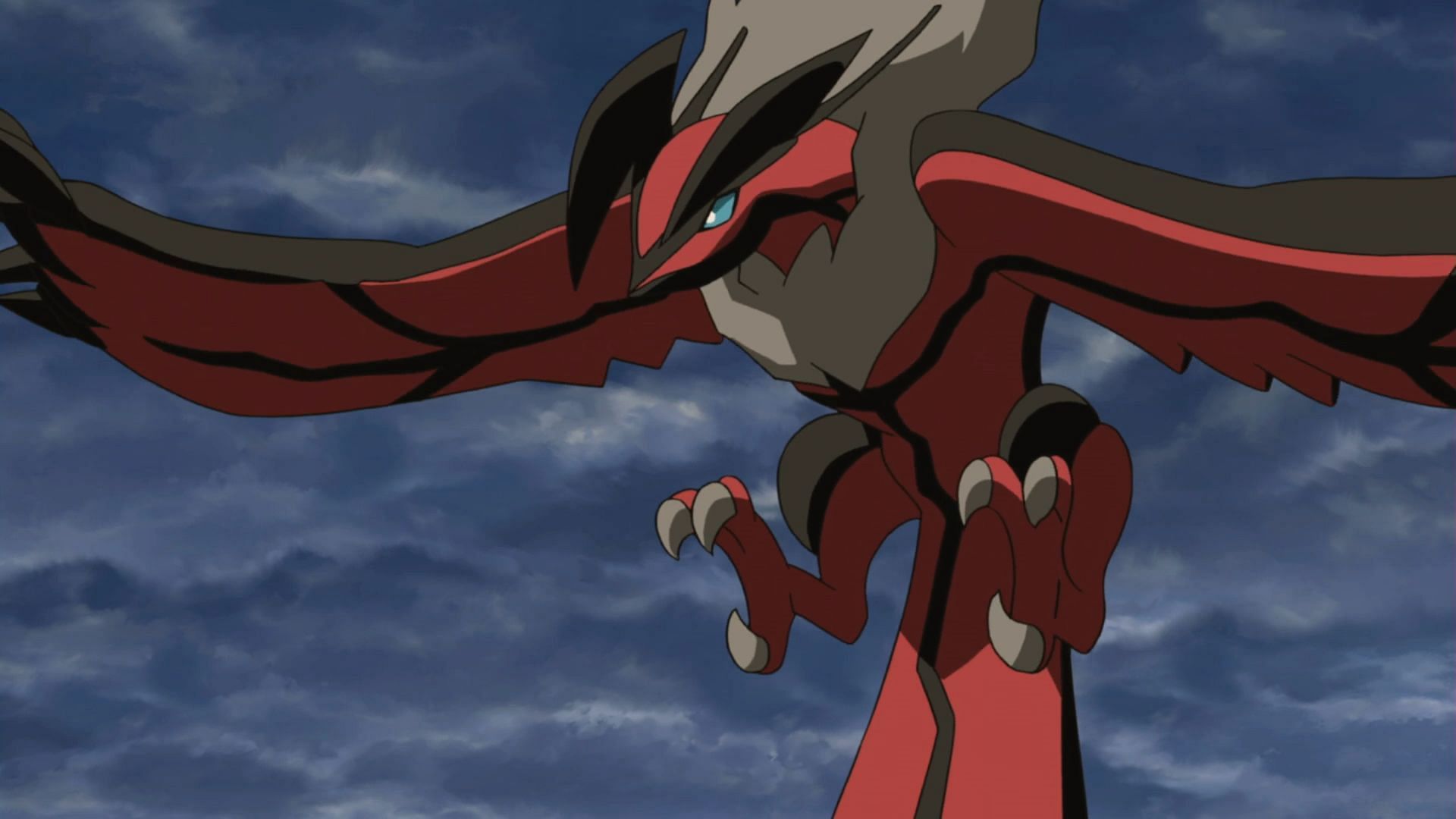 Yveltal in the anime (Image via TPC)